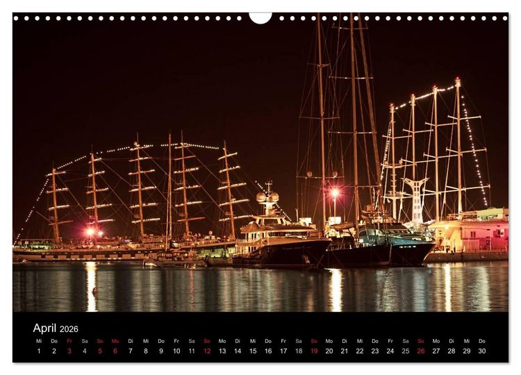 Produktbild: Ibiza by night (Wandkalender 2026 DIN A3 quer), CALVENDO Monatskalender