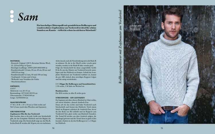 Produktbild: Unisex-Pullover stricken