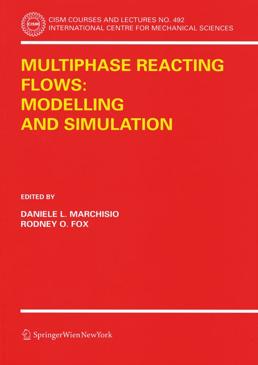 Produktbild: Multiphase reacting flows: modelling and simulation