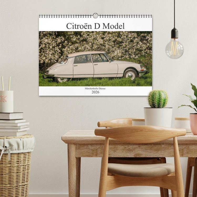 Produktbild: Citro&euml;n D Model &ndash; M&auml;rchenhafte D&eacute;esse (Wandkalender 2026 DIN A3 quer), CALVENDO Monatskalender