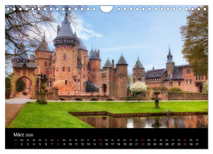 Produktbild: Die Niederlande (Wandkalender 2026 DIN A4 quer), CALVENDO Monatskalender