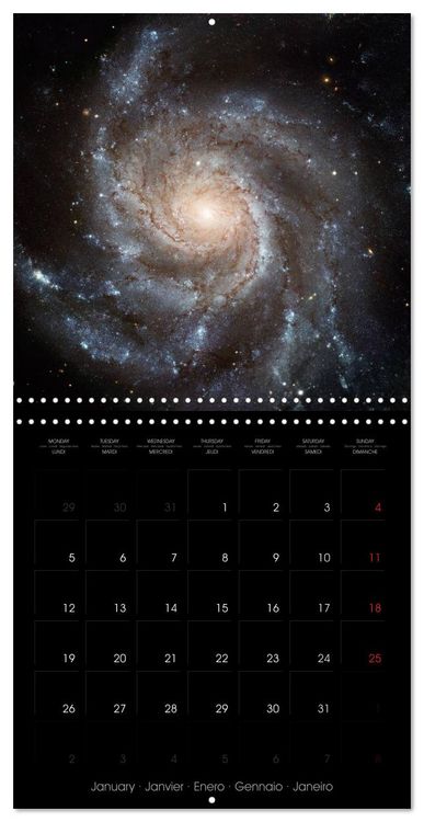 Produktbild: Outer Space (Wall Calendar 2026 12 &times; 12 Inch) CALVENDO 12 Month Wall Calendar