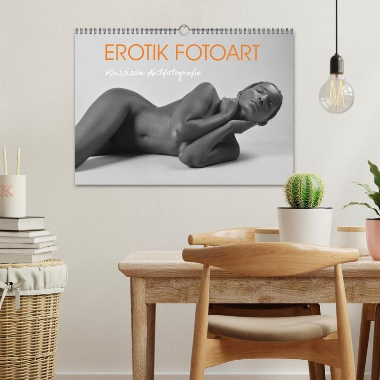 Produktbild: Erotik Fotoart Klassische Aktfotografie (Wandkalender 2026 DIN A3 quer), CALVENDO Monatskalender