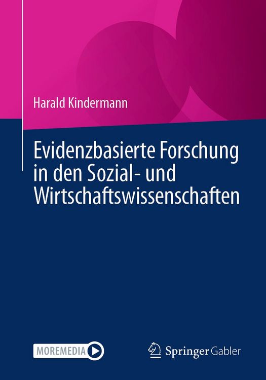 Produktbild: Evidenzbasierte Forschung in den Sozial- und Wirtschaftswissenschaften