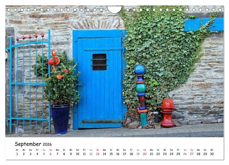 Produktbild: Blickf&auml;nge - Fenster und T&uuml;ren (Wandkalender 2026 DIN A4 quer), CALVENDO Monatskalender