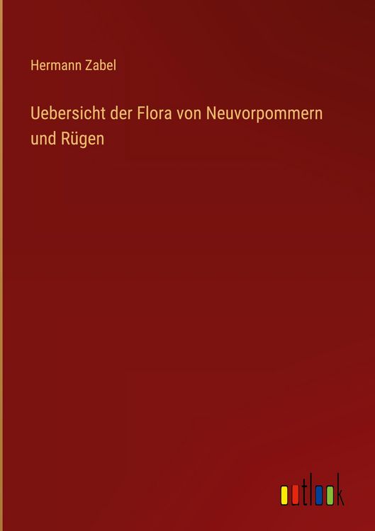 Produktbild: Uebersicht der Flora von Neuvorpommern und R&uuml;gen
