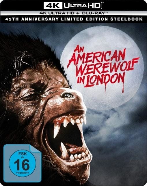Produktbild: American Werewolf - Steelbook (4K-UHD+Blu-ray)