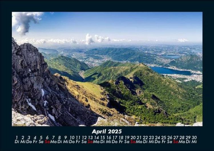 Produktbild: Berge 2025 Fotokalender DIN A5