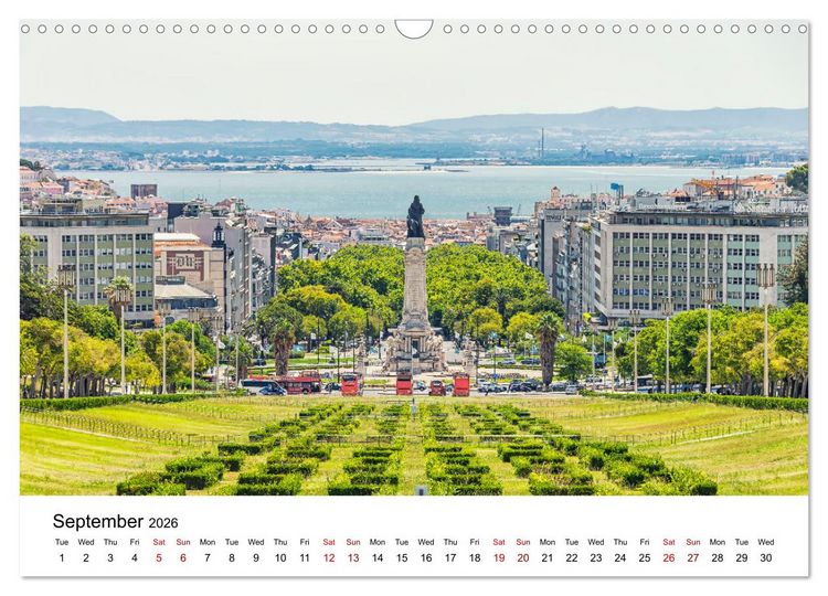 Produktbild: Wonderful Portugal (Wall Calendar 2026 DIN A3 landscape), CALVENDO 12 Month Wall Calendar