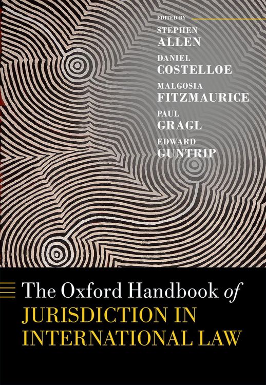Produktbild: The Oxford Handbook of Jurisdiction in International Law