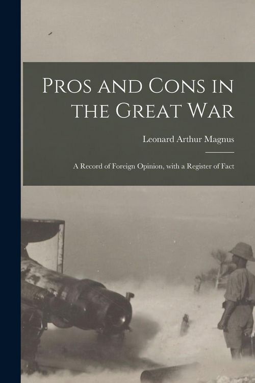 Produktbild: Pros and Cons in the Great War