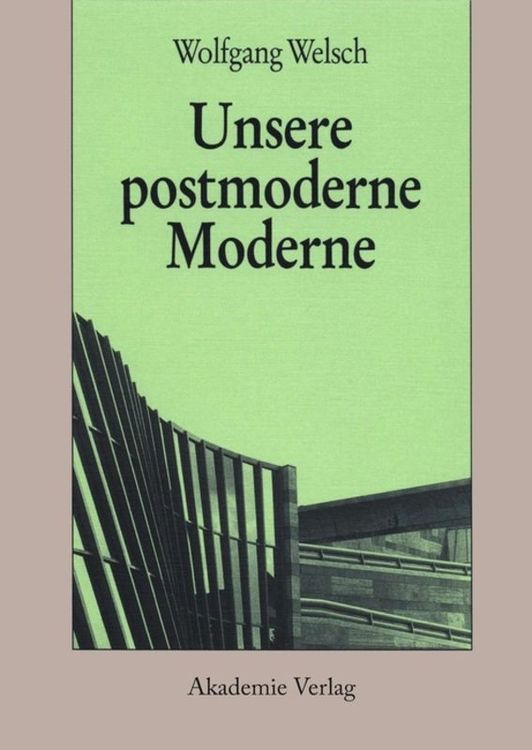 Produktbild: Unsere postmoderne Moderne
