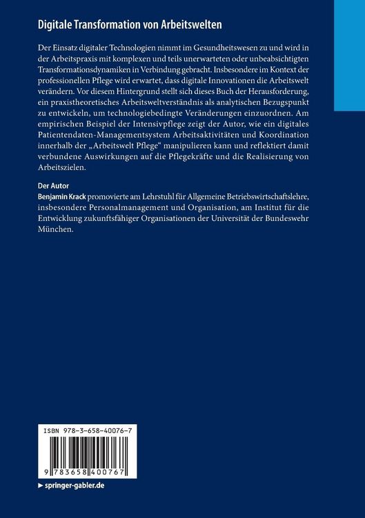 Produktbild: Digitale Transformation von Arbeitswelten