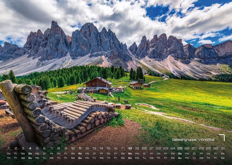 Produktbild: S&uuml;dtirol - eine Reise durch bezaubernde Landschaften - 2027 - Kalender DIN A2