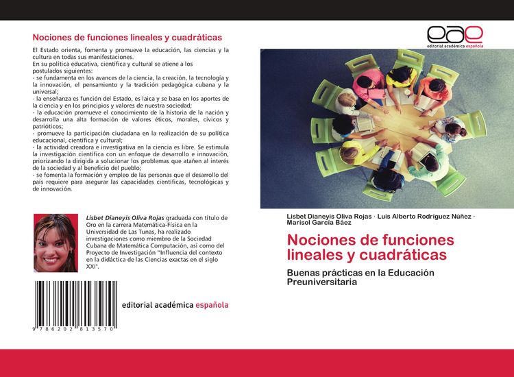 Produktbild: Nociones de funciones lineales y cuadr&aacute;ticas