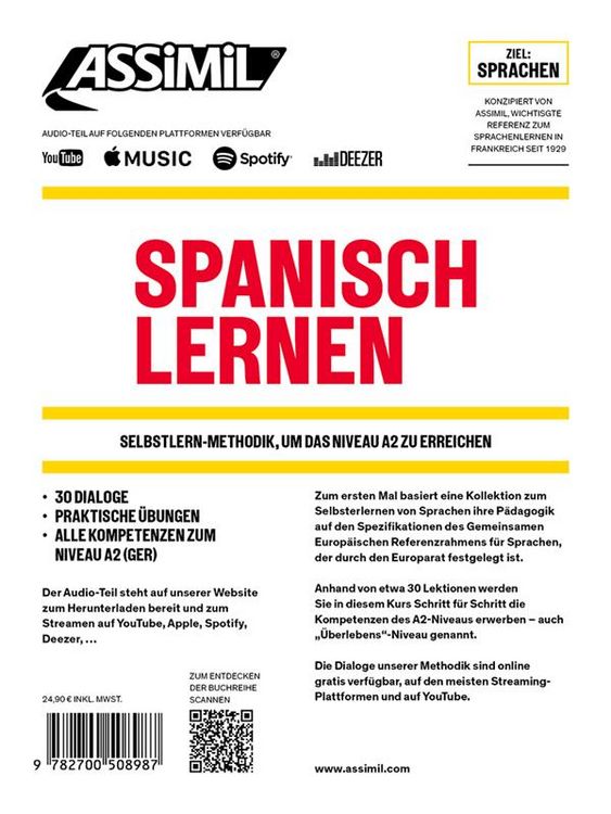 Produktbild: ASSiMiL Spanisch lernen - Audio-Sprachkurs  - Niveau A1-A2
