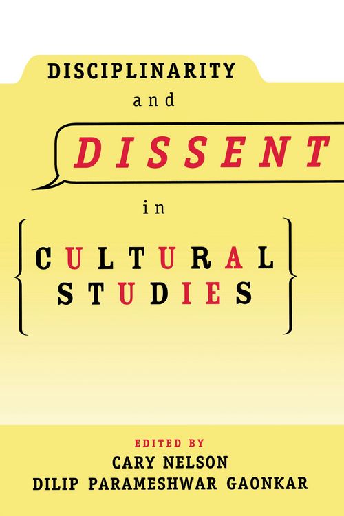 Produktbild: Disciplinarity and Dissent in Cultural Studies
