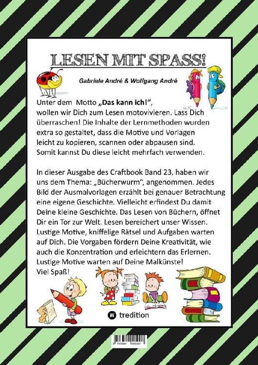 Produktbild: Craftook - Spielerisch Lesenlernen - 100 Tolle Motive - L&uuml;ckentext - Spannende R&auml;tsel - Motivation - Spass Am Lesen