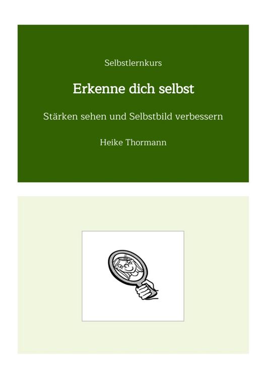 Produktbild: Selbstlernkurs: Erkenne dich selbst