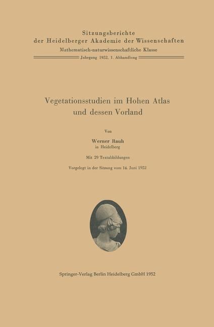 Produktbild: Vegetationsstudien im Hohen Atlas und dessen Vorland