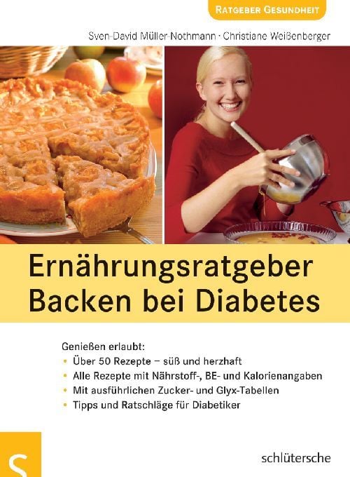 Produktbild: Ern&auml;hrungsratgeber Backen bei Diabetes