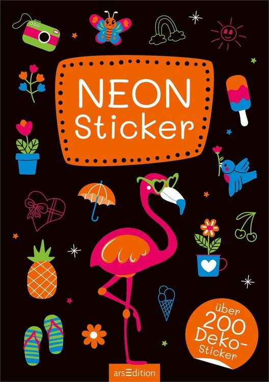 Produktbild: Neon-Sticker