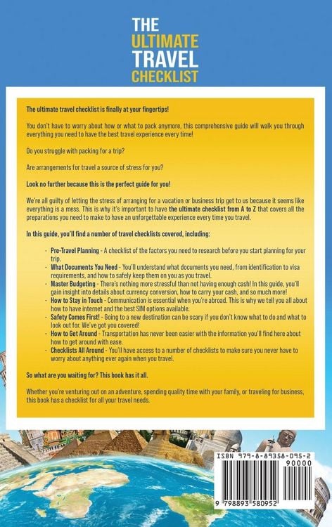 Produktbild: The Ultimate Travel Checklist