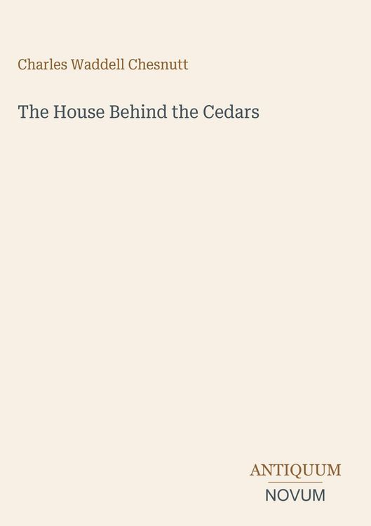 Produktbild: The House Behind the Cedars