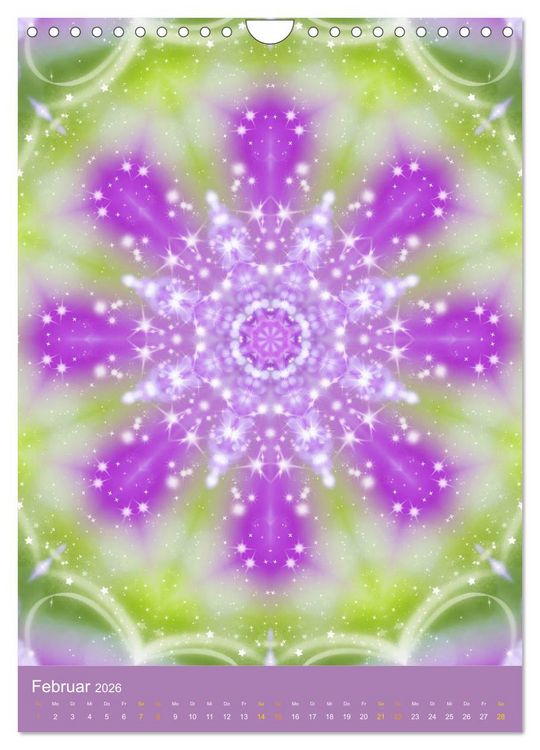Produktbild: Lichtvolle Mandalas (Wandkalender 2026 DIN A4 hoch), CALVENDO Monatskalender