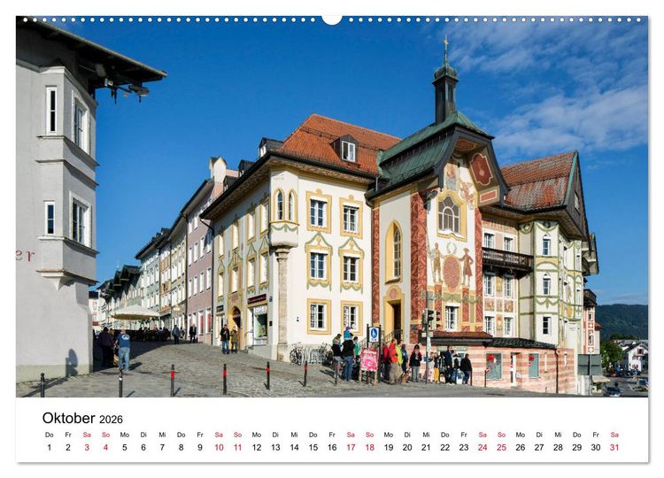Produktbild: Bad T&ouml;lz - Perle an der Isar (Wandkalender 2026 DIN A2 quer), CALVENDO Monatskalender