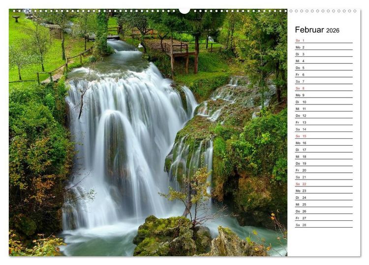 Produktbild: Kroatien - Traumhafte Landschaften und faszinierende St&auml;dte (Wandkalender 2026 DIN A2 quer), CALVENDO Monatskalender