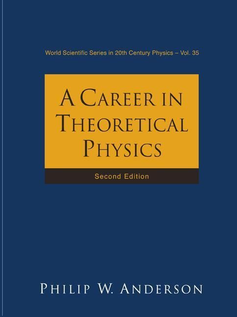 Produktbild: Career in Theoretical Physics, a (2nd Edition)