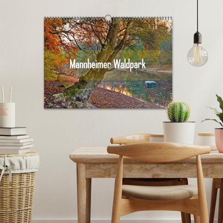 Produktbild: Mannheimer Waldpark (Wandkalender 2026 DIN A3 quer), CALVENDO Monatskalender
