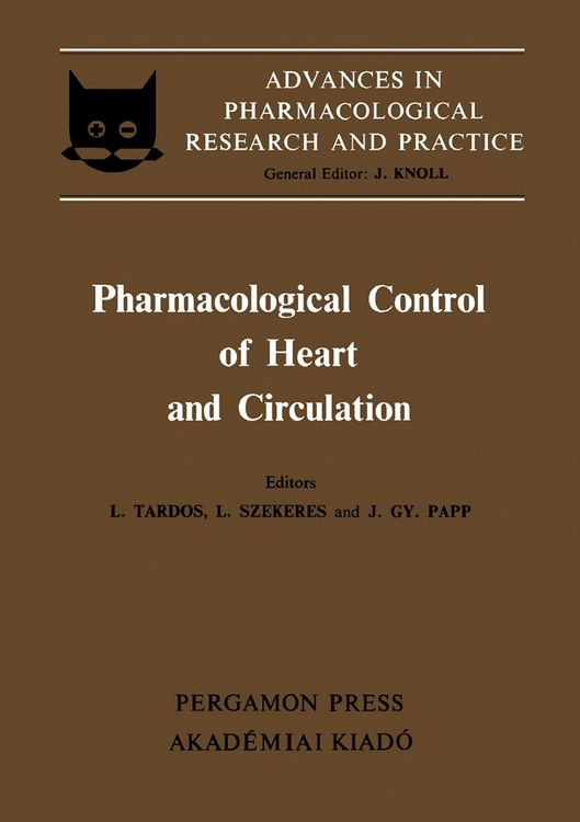 Produktbild: Pharmacological Control of Heart and Circulation