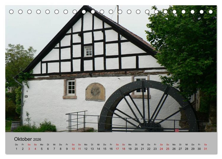 Produktbild: Unser Meckenheim (Tischkalender 2026 DIN A5 quer), CALVENDO Monatskalender