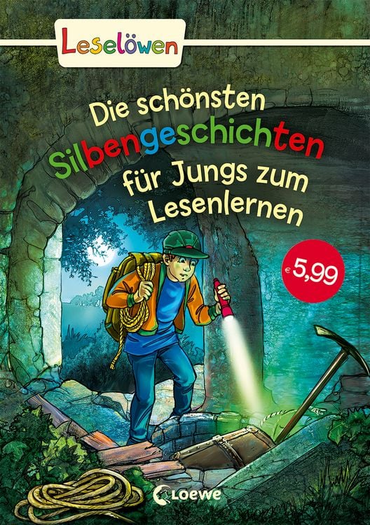 Produktbild: Leselöwen - Das Original: Die schönsten Silbengeschichten für Jungs zum Lesenlernen