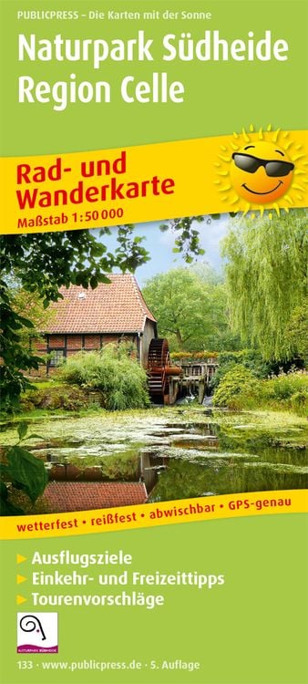 Produktbild: Naturpark Südheide - Region Celle 1:50 000