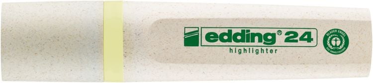 Produktbild: Edding Textmarker e-24 EcoLine pastellgelb