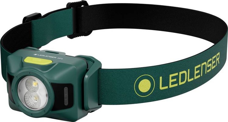 Produktbild: Ledlenser HF4 Forest Green LED Stirnlampe batteriebetrieben 450lm 2.5h 503303