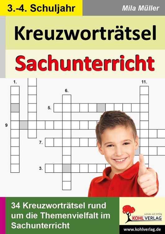 Produktbild: Kreuzwortr&auml;tsel Sachuntericht