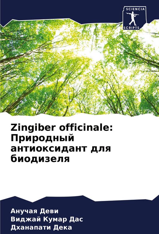 Produktbild: Zingiber officinale: Prirodnyj antioxidant dlq biodizelq