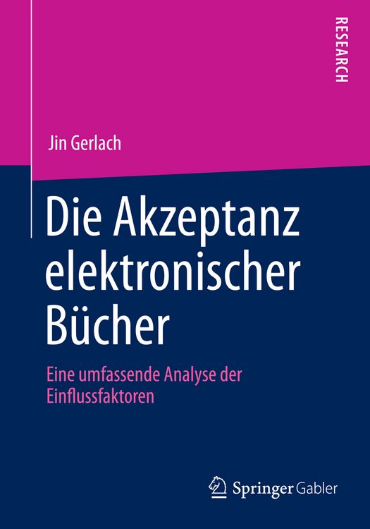 Produktbild: Die Akzeptanz elektronischer B&uuml;cher