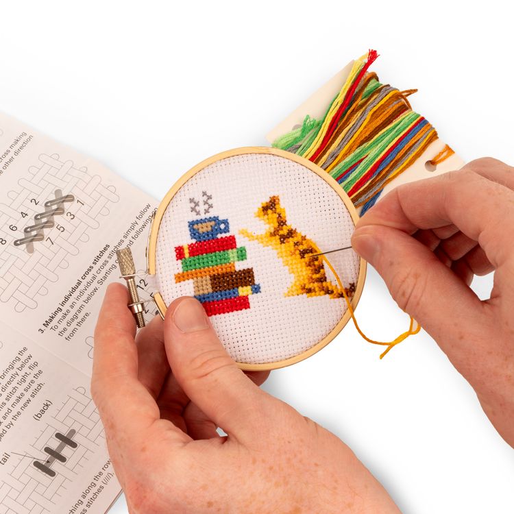 Produktbild: Cat Mini Cross Stitch Embroidery