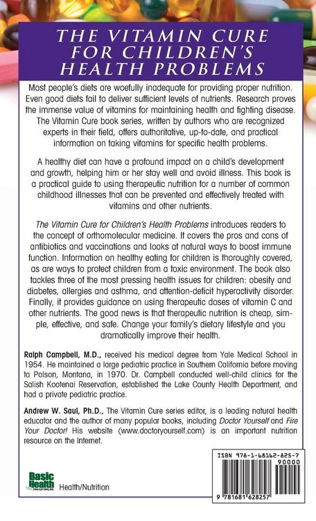 Produktbild: The Vitamin Cure for Children's Health Problems
