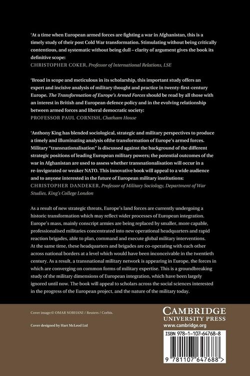Produktbild: The Transformation of Europe's Armed Forces