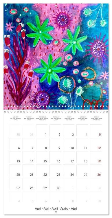 Produktbild: Garden Of Joy 2026 (Wall Calendar 2026 12 &times; 12 Inch) CALVENDO 12 Month Wall Calendar