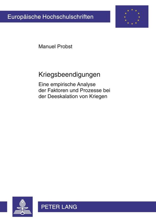 Produktbild: Kriegsbeendigungen