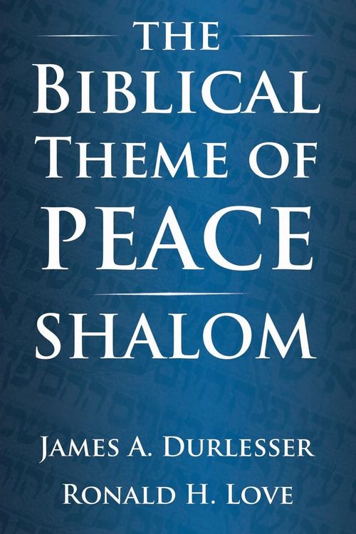 Produktbild: The Biblical Theme of Peace / Shalom