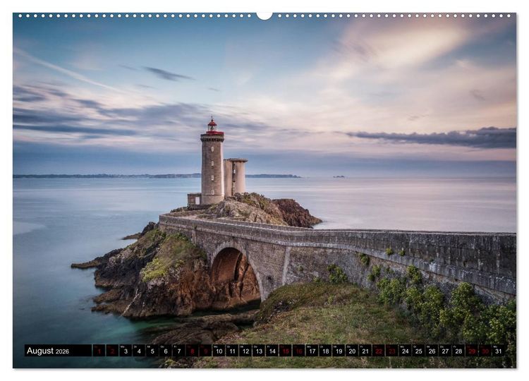 Produktbild: Armorica - Bretagne, Land am Ende der Welt (hochwertiger Premium Wandkalender 2026 DIN A2 quer), Kunstdruck in Hochglanz