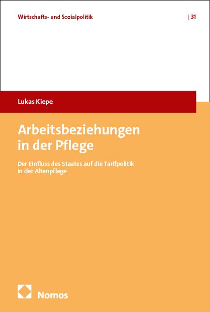 Produktbild: Arbeitsbeziehungen in der Pflege